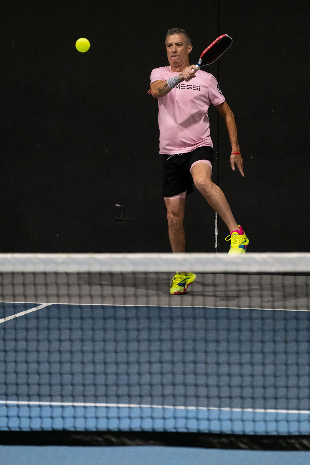 Tracking the ball on a third-shot drop